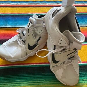 Nike White  and Black Athletic Shoes